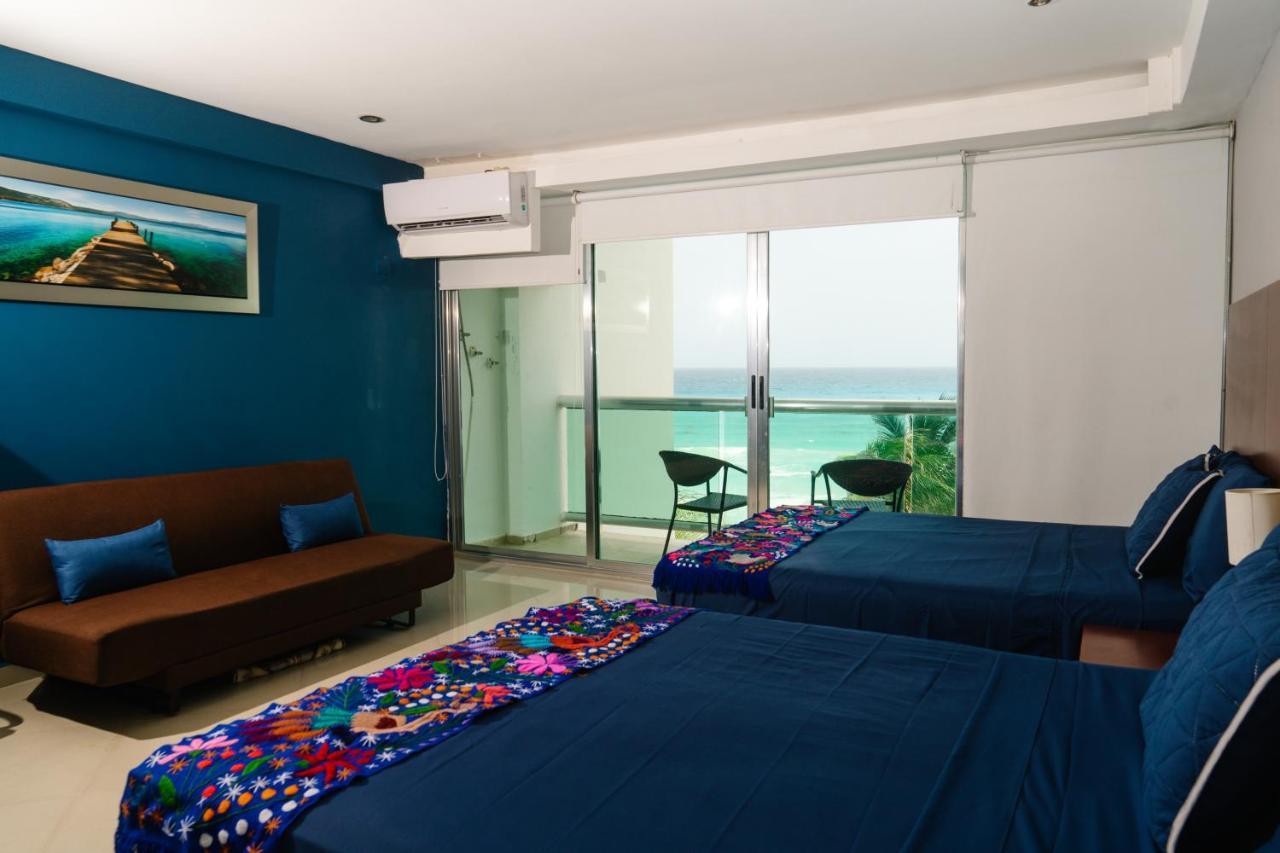 Villa Ocean Front View Cancún Exterior foto